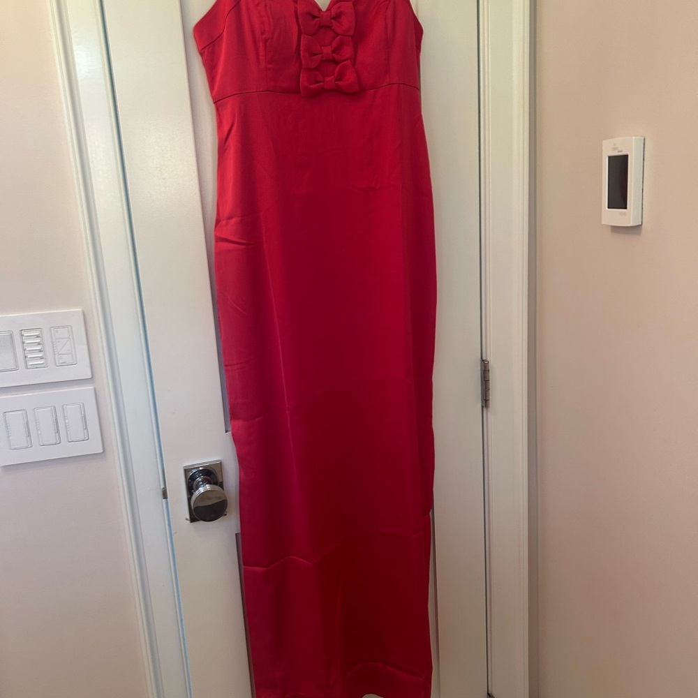 Lilly Pulitzer Jean Maxi Dress in Raspberry Rouge. Size 4. NWT - Picture 3 of 16